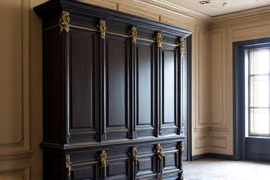 Stort barock-inspirerat förvaringsskåp